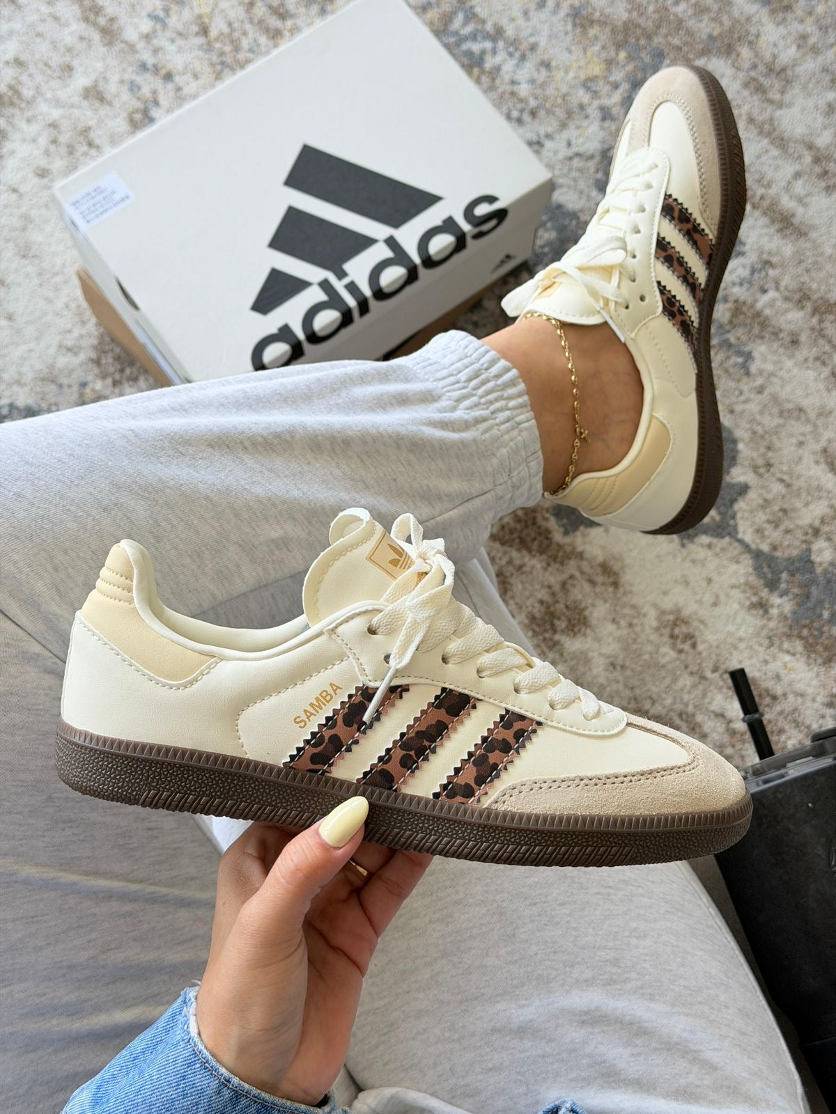 Adidas Samba OG Leopard Print