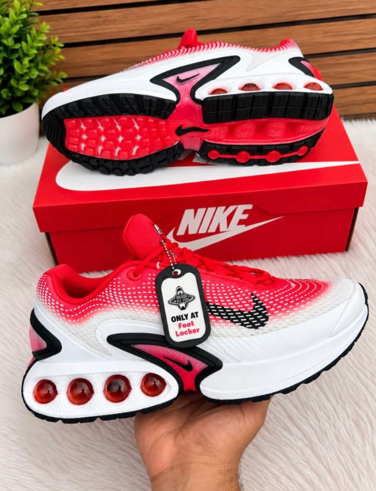 Nike DN Blanco Rojo