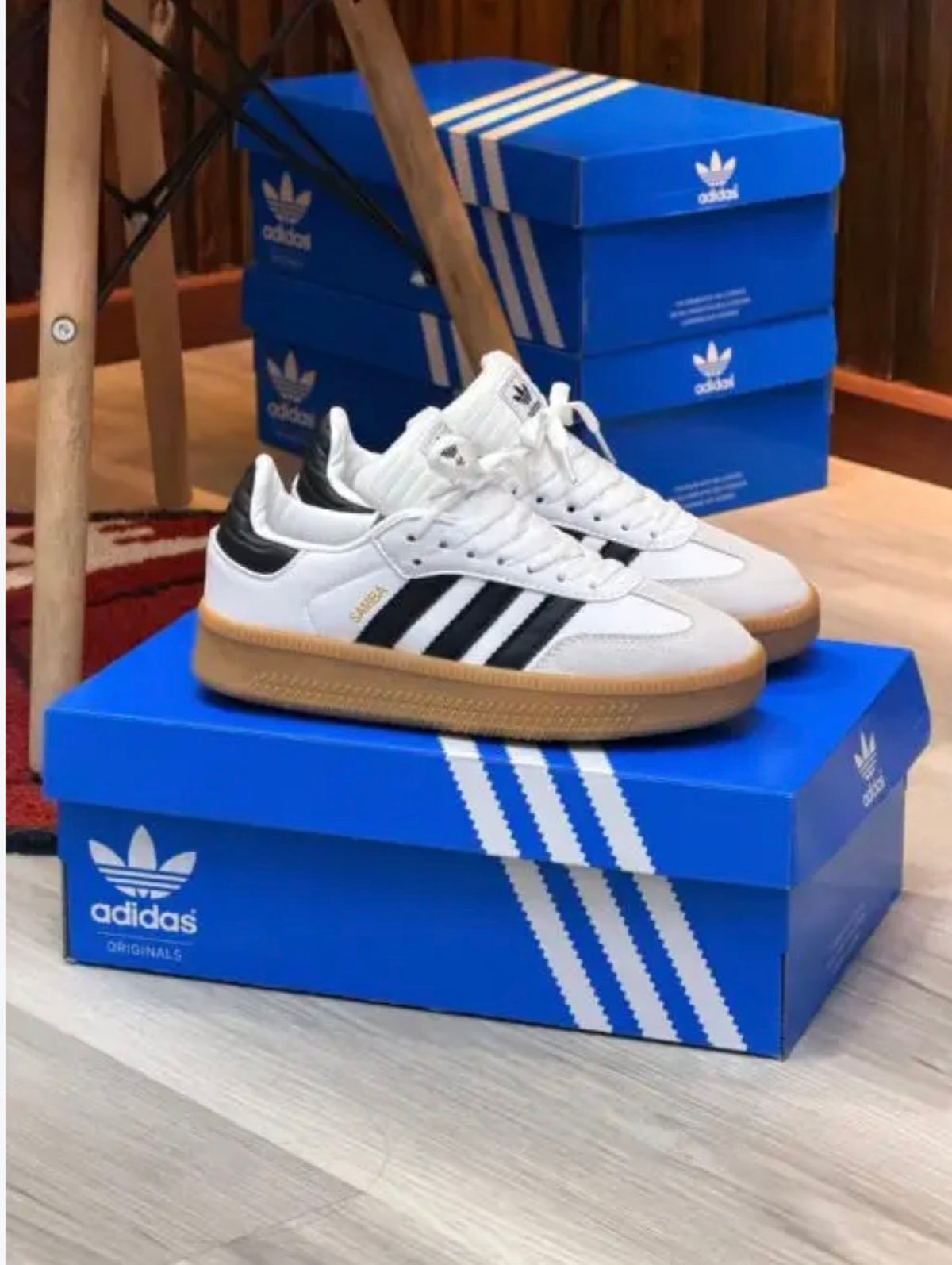 Adidas Samba Plataforma Clásico